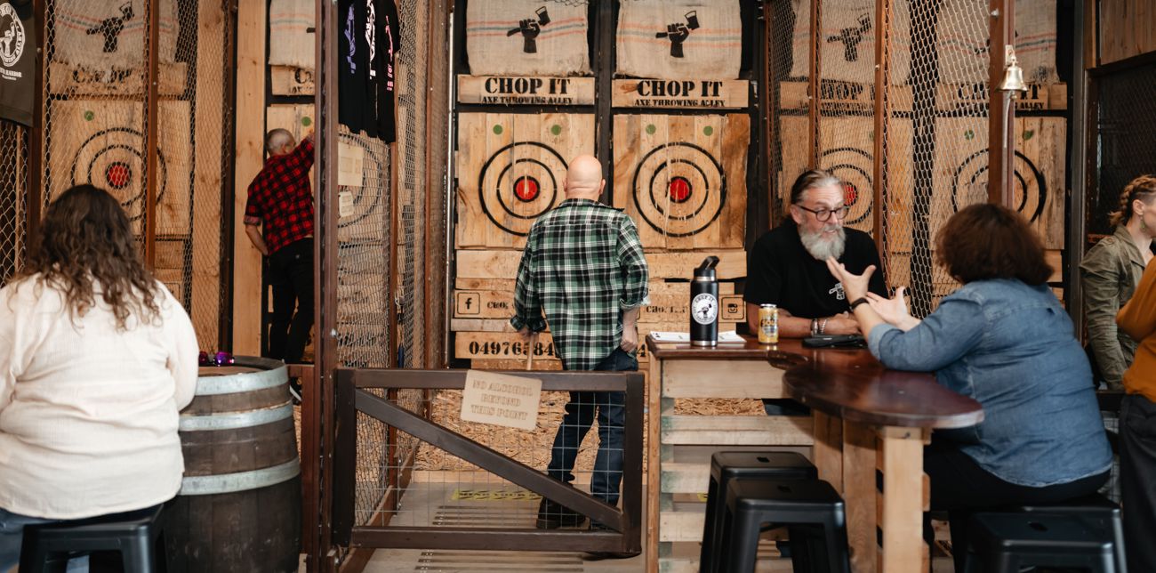 Chop It Axe Throwing and Escape Rooms